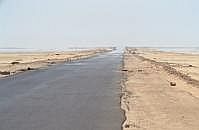 Fahrt durch die Wste von Assuan nach Abu-Simbel: Fata Morgana