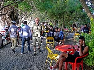 Awassa: Promenade am See P1090131