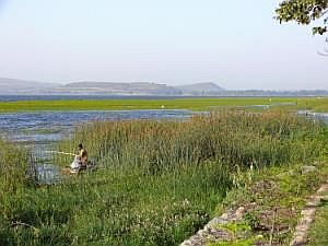 Awassa-See: Fischer am Ufer P1090141