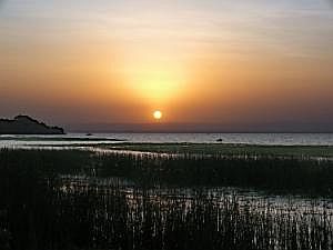 Awassa-See: Sonnenuntergang P1090149