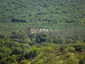 Mursi-Siedlung - Mago-Nationalpark P1080409