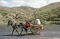 Auf dem Weg von Datong zu den Yungang-Grotten