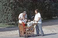 Peking: Kinderwagen