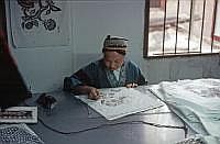 Guiyang: Batikfabrik