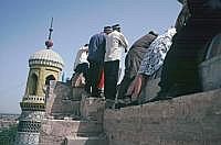 Kashgar: Id-Kah-Moschee - Auf dem Dach