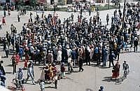 Kashgar: Vorplatz der Id-Kah-Moschee