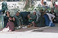 Kashgar: Vorplatz der Id-Kah-Moschee