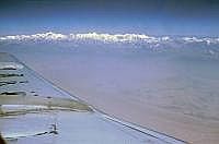 Flug von Kashgar nach rmqi (Urumtschi) - Tianshan-Gebirge