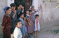 Turfan: Uigurische Familie