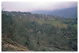 Landschaft bei Bakuriani 