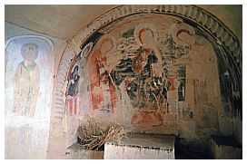 Udabno: Höhlen - Fresken