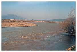 Der Fluss Mtkwari (Kura)