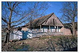 Häuser deutscher Siedler in Sartitschala/Marienfeld