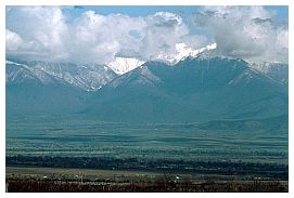 Landschaft in Kachetien: Kaukasus