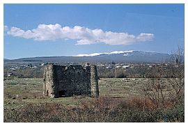 Landschaft in Kachetien