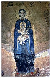 Gelati: Marien-Mosaik in der Hauptkirche