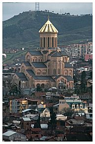 Tiflis: Sameba- (Dreifaltigkeits) Kathedrale