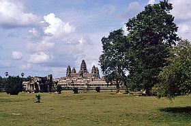 Angkor Wat: Blick auf den Hauptbereich