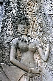 Angkor Wat: Apsara-Tnzerin