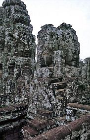 Angkor Thom: Bayon-Tempel - Gesichter