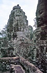 Angkor Thom: Bayon-Tempel - Gesichter