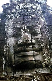 Angkor Thom: Bayon-Tempel - Gesicht