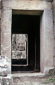 Angkor Thom: Bayon-Tempel - Gesicht