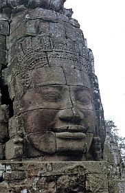 Angkor Thom: Bayon-Tempel - Gesicht