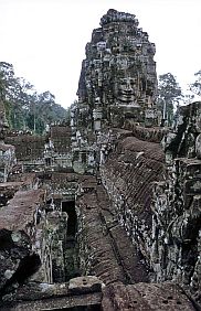 Angkor Thom: Bayon-Tempel - Gesichter