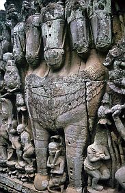 Angkor Thom: Terrasse des Lepra-Knigs