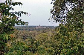 Angkor: Blick vom Phnom Bakheng auf Angkor Wat