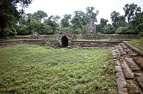 Angkor: Tempel Neak Pean - Wasserbecken