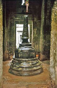 Angkor: Tempel Preah Khan - Stupa