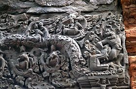 Angkor: Tempel Lolei - Reliefs