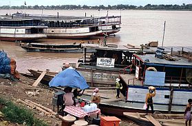 Hafen von Kompong Cham