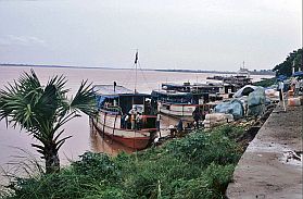 Hafen von Kompong Cham