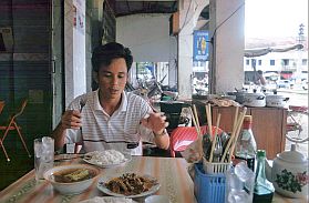 Kompong Cham: Essen