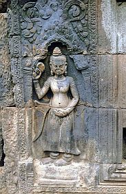 Wat Nokor: Relieffigur