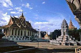 Phnom Penh: Silberpagode
