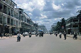 Strae in Phnom Penh