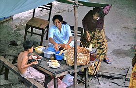 Kampot: Essstand