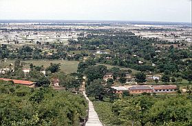 Blick vom Phnom Chisor