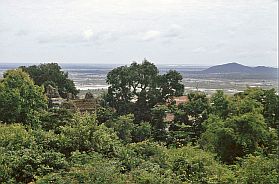 Blick vom Phnom Chisor