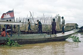 Tonle Sap See: Fischzucht