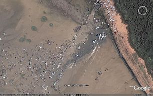 Chong Kneas - Satellitenbild