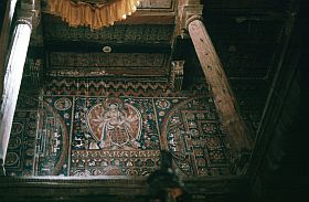 Alchi: Alte Malereien im Sumtsek-Tempel