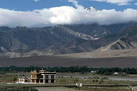 Sommerresidenz des Dalai Lama bei Choglamsar