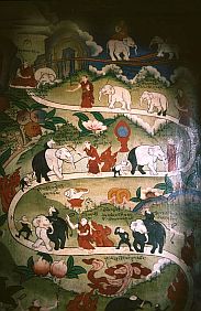 Kloster Likir: Wandmalerei
