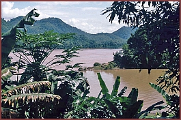 Mndung des Nam Khan in den Mekong