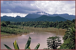 Nam Khan, ein Nebenfluss des Mekong